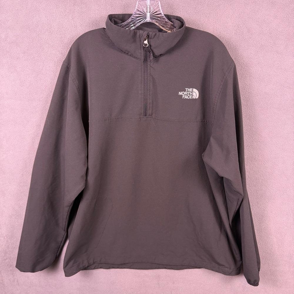 The North Face Mens L Apex Flight Series 1/4 Zip Pullover Gray